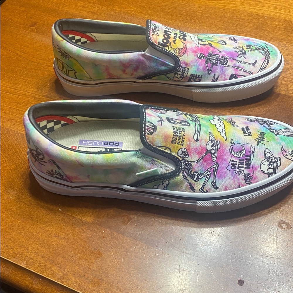 Vans Multicolor Graphic Slip-Ons - Picture 4 of 7